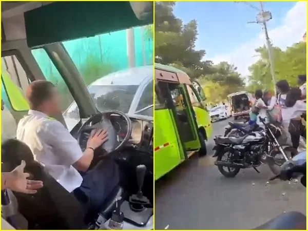 Viaje en el MIO acabó en discusión con el conductor: hubo gritos, amenazas y hasta ventanales rotos