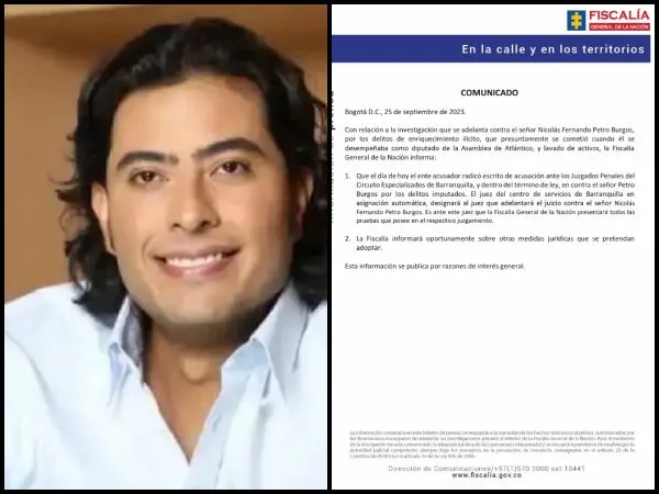 «No hay negociación»: La Fiscalía le imputó cargos a Nicolas Petro