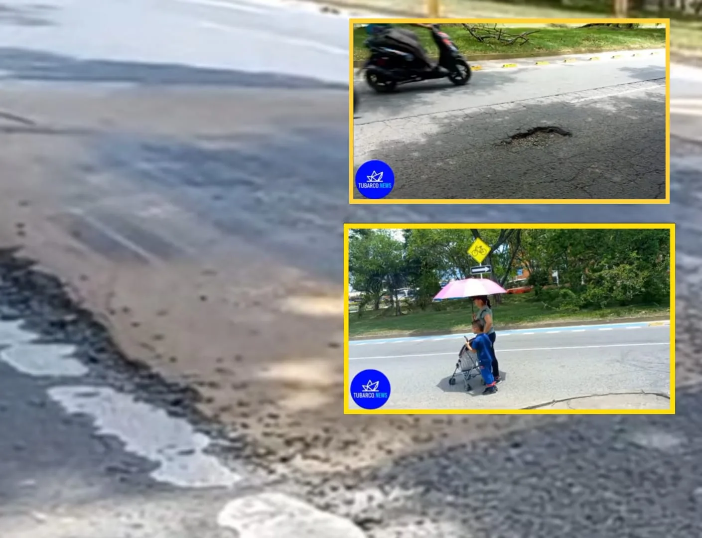 En el Caney: Ya van dos accidentes por falta de reductores de velocidad y autoridades no hacen nada