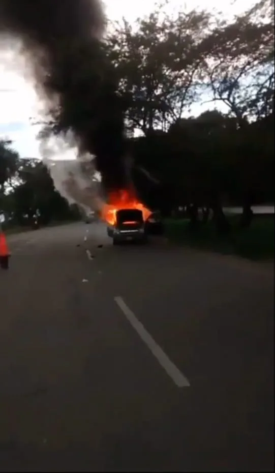 policía en el valle