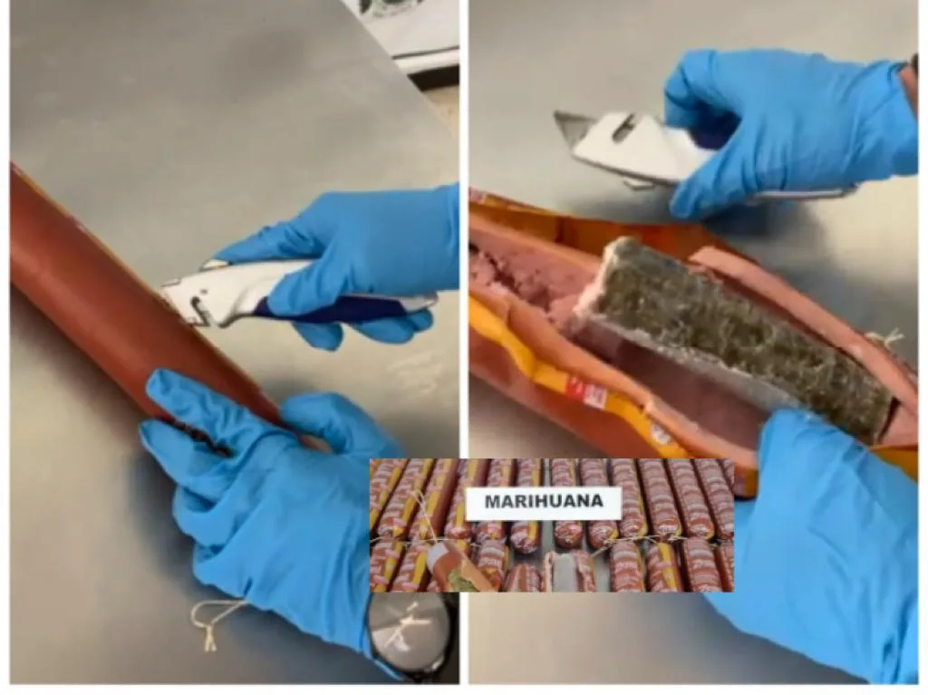 salchichón con marihuana