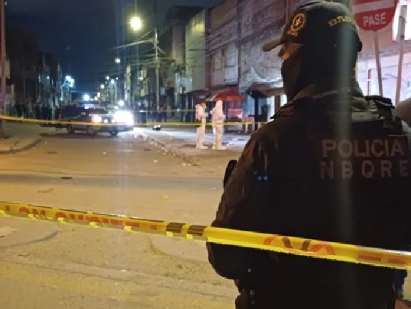 Explosión en Bogotá dejó a una mujer con discapacidad.