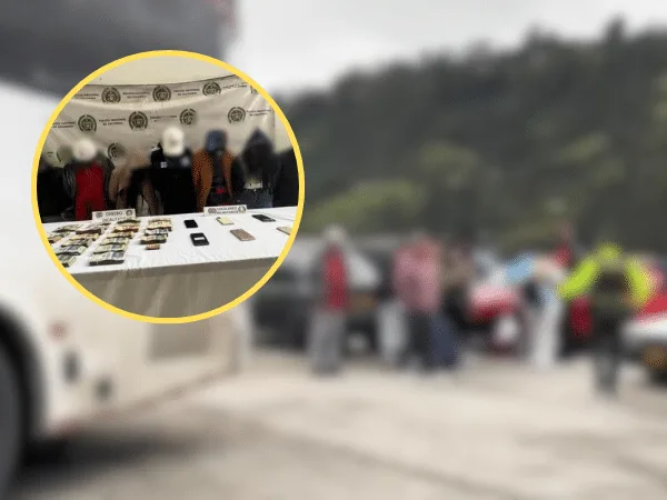 La banda ‘Coyotes’ engañaba a sus víctimas para retenerlas en Ipiales. Foto: Policia Nariño.