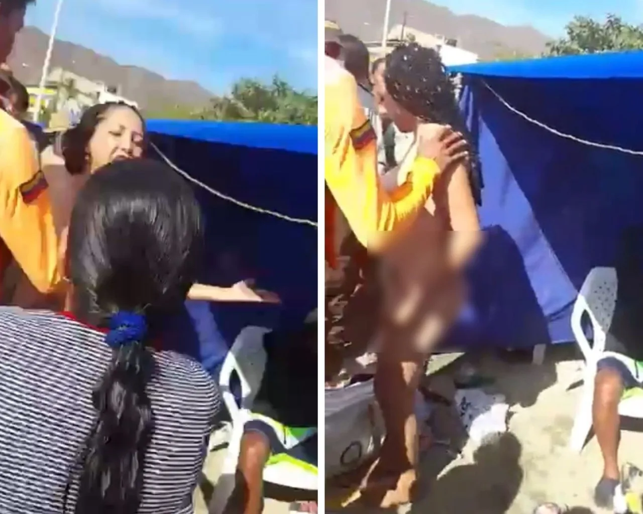 Taganga mujer desnuda