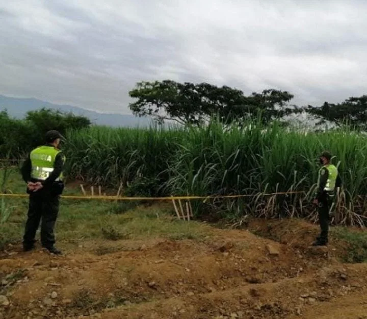 restos humanos Valle del Cauca