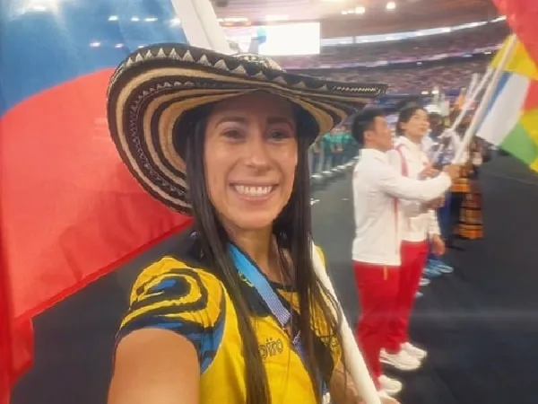Mariana Pajón, abanderada de Colombia en los Juegos Olímpicos.