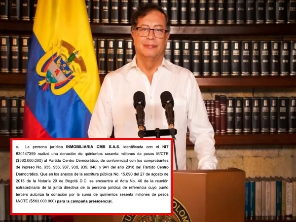 «Cómo Duque lo hizo, yo también»: Gustavo Petro explica ‘donación’ de campaña