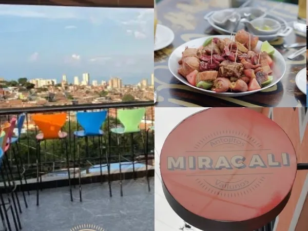 MiraCali: El restaurante que ofrece antojitos vallunos y la mejor vista de Cali