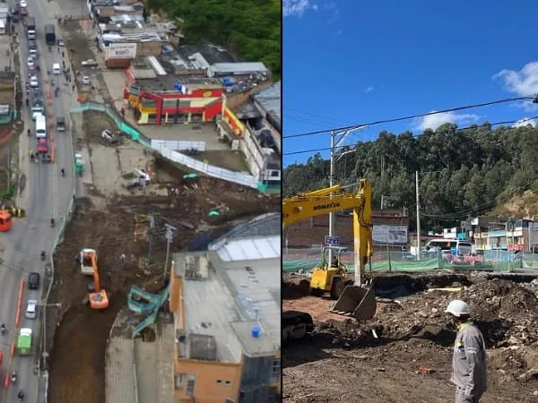 Glorieta Chapal avance de la obra