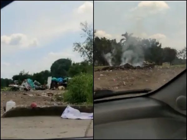 "Que cochinada, da tristeza" el basurero y la quemadera en la calle 44 con 2, en La Isla