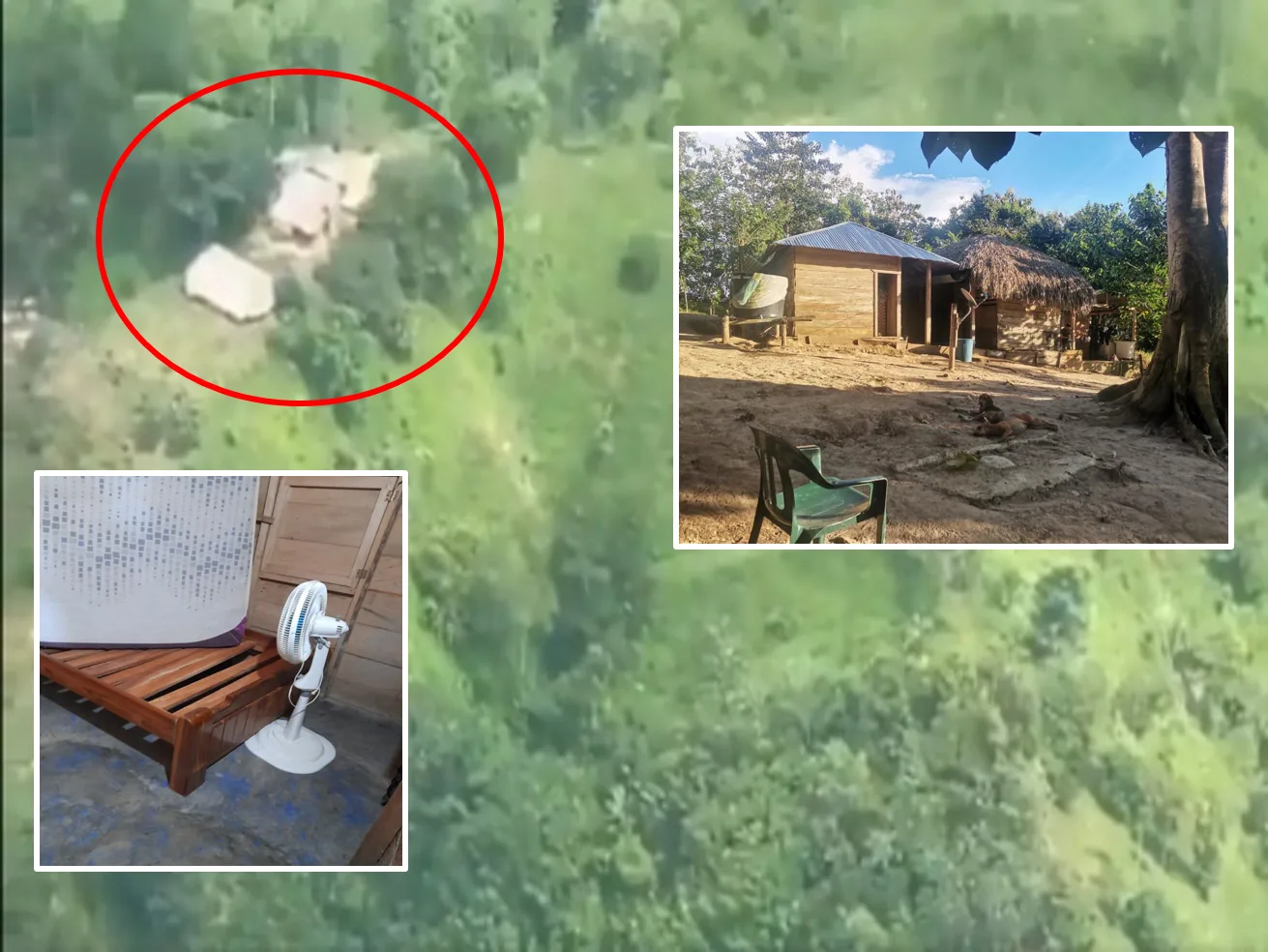 Una niña de 15 años, colchón ortopédico, televisión satelital y moto: encontraron en la casa donde se ocultaba 'Otoniel'