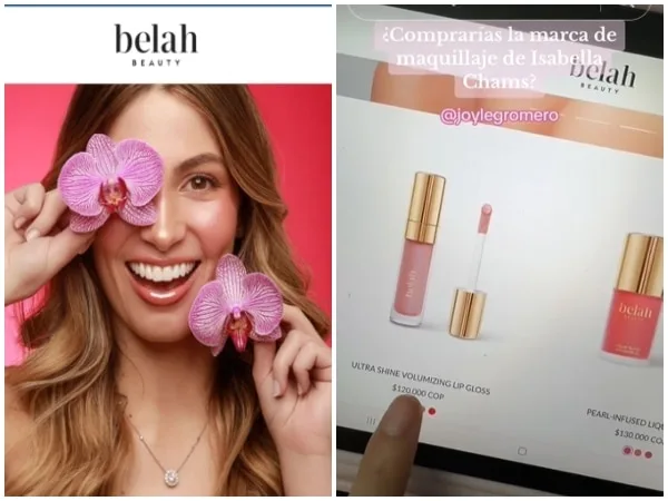 «No es un maquillaje accesible para todo el público»: Críticas a Isabella Chams tras lanzar su marca