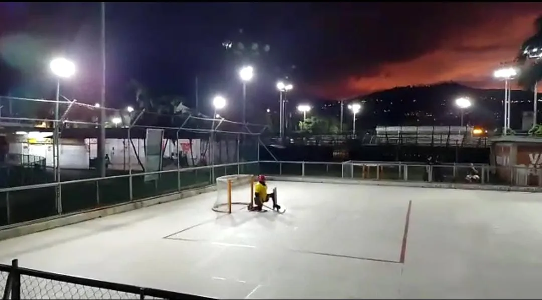 hockey a oscuras