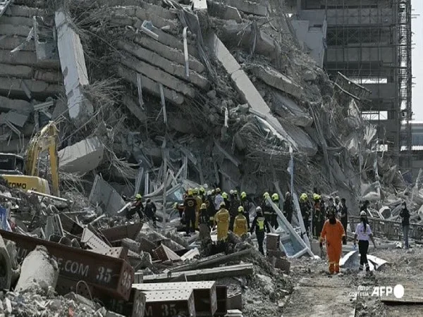 Terremoto en Birmania.