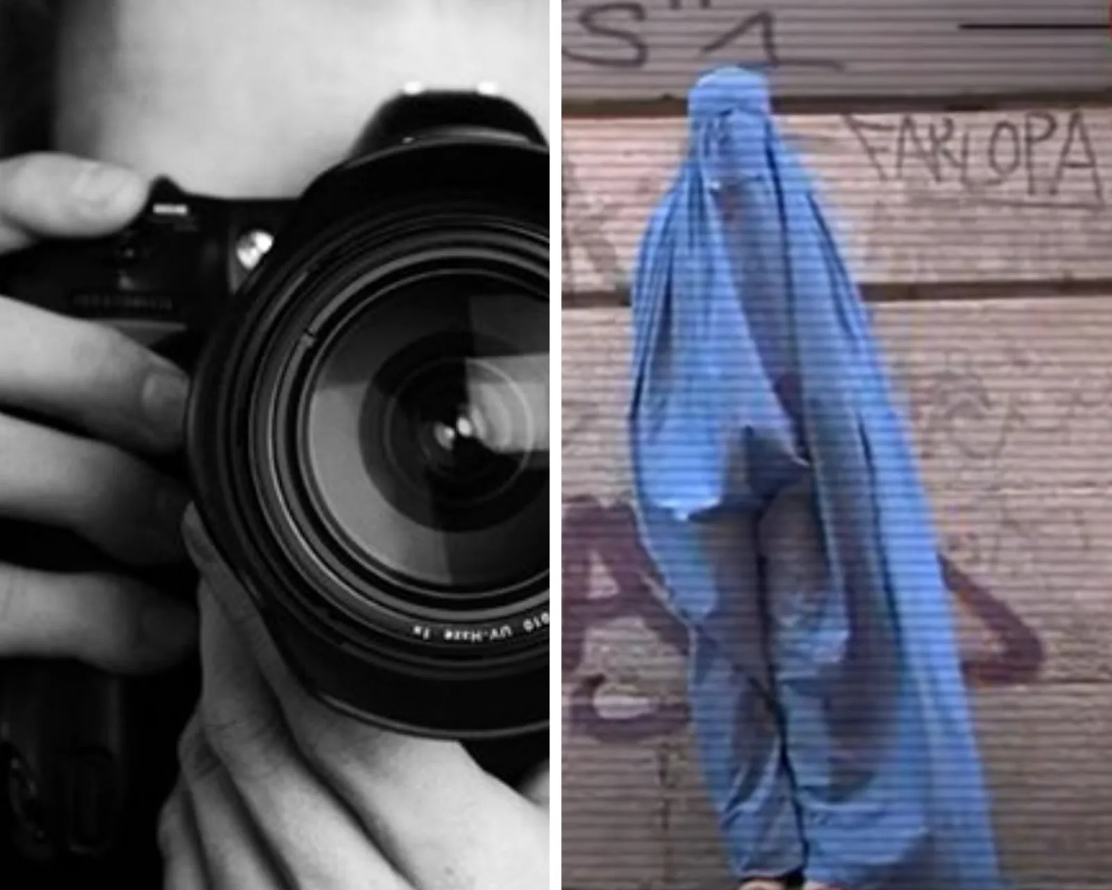 un burka en Medellín