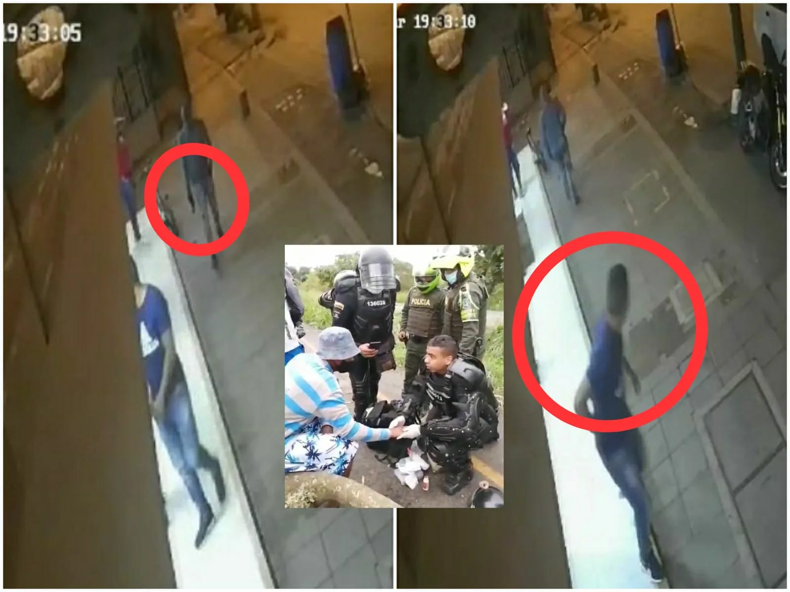 expolicía del Esmad amenazas