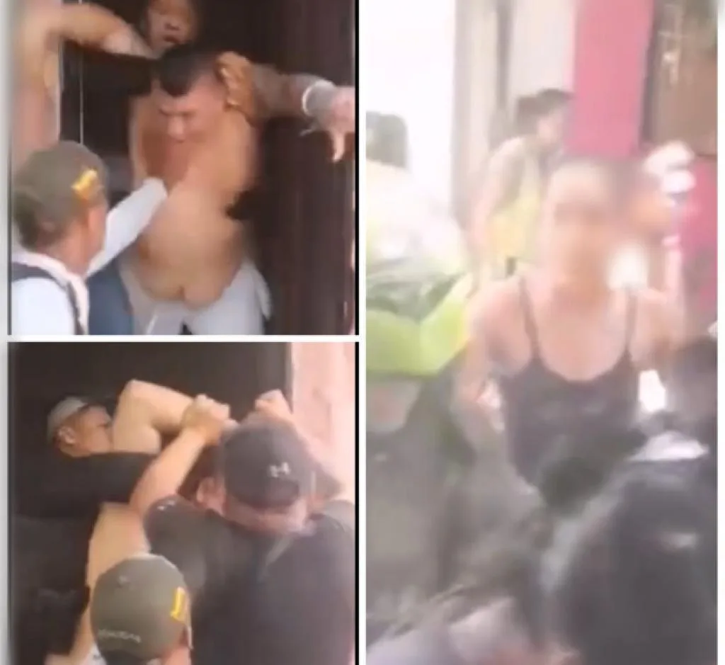 "¡No disparen, no le peguen!", varias mujeres casi impiden la captura de alias 'el paisa' en Cartagena