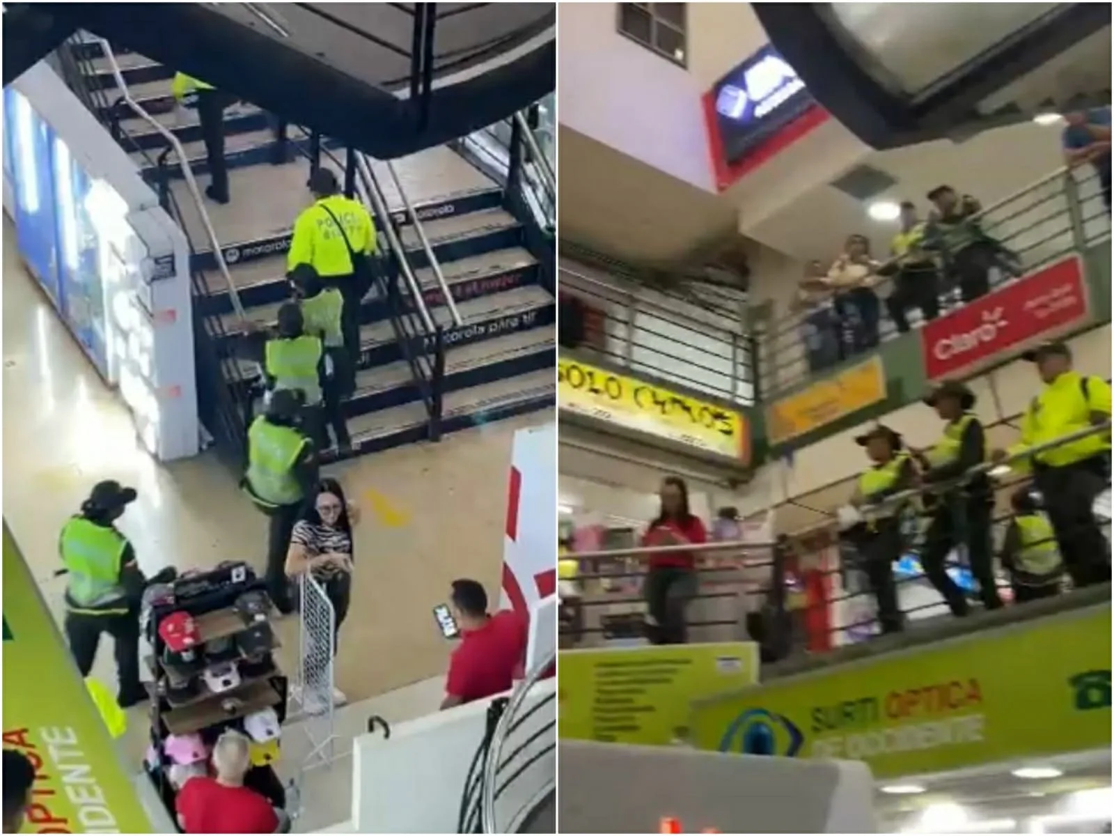celulares operativo policía centro Cali