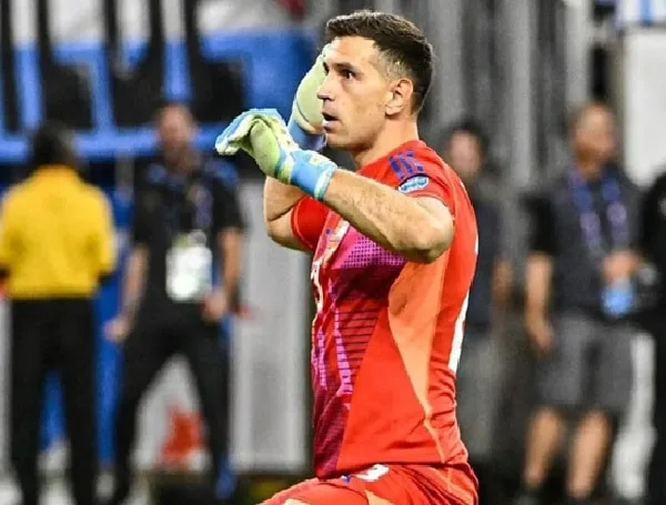 'Dibu' Martínez, arquero de la Selección Argentina.