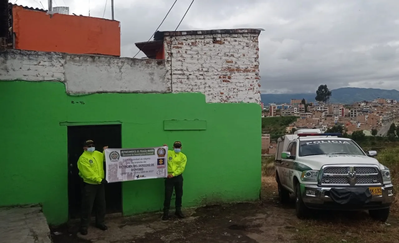  Ipiales: extinción de dominio a cuatro viviendas