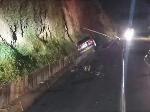 Motociclista falleció en Pasto tras chocar con carro conducido por sujeto que estaría borracho