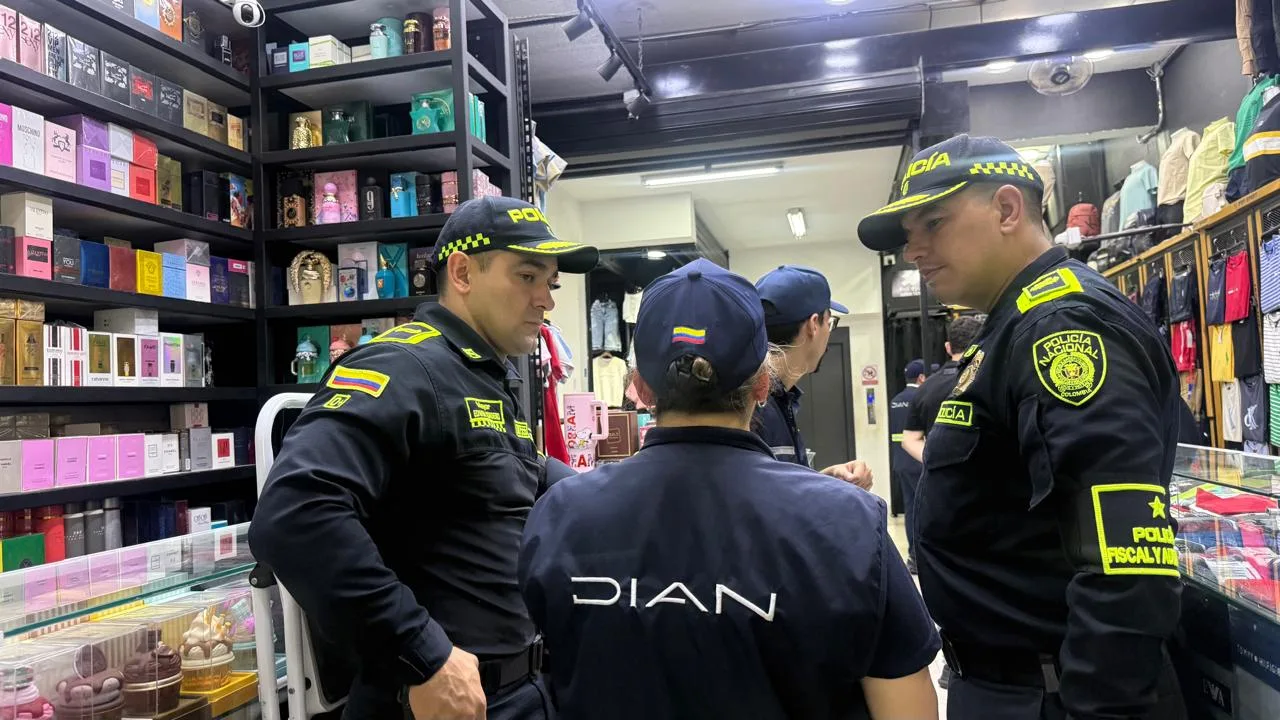 La mercancía fue aprehendida durante controles realizados en el centro de Cali.