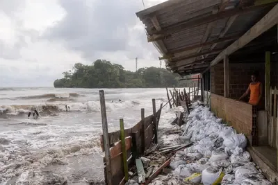 Erosión costera La Barra