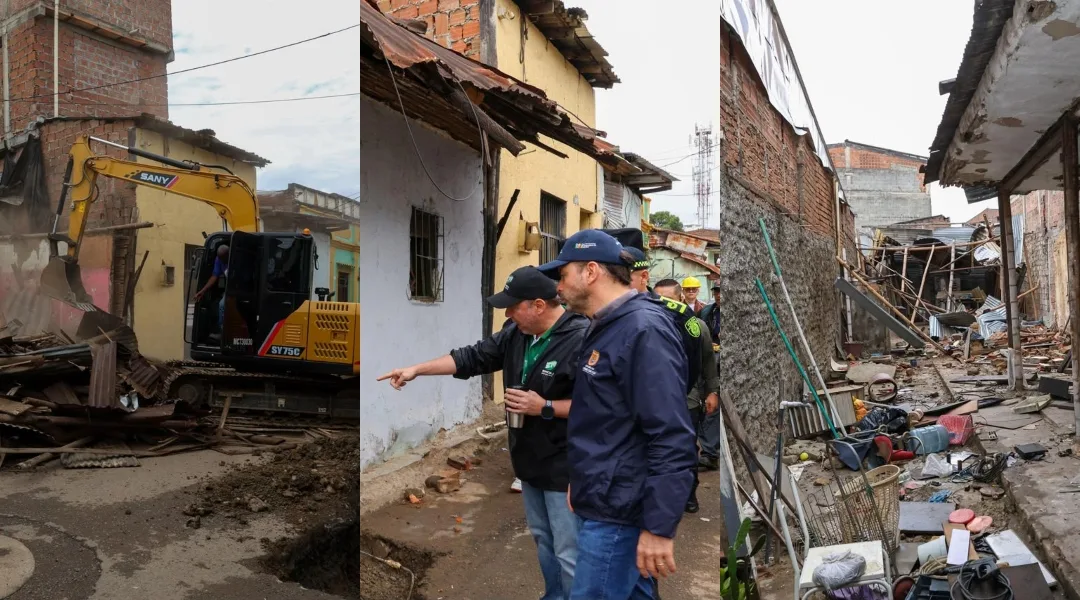 Inició la demolición de dos inmuebles en Ciudad Paraíso.