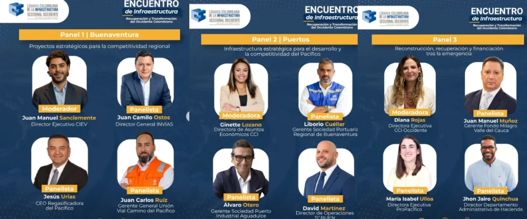 Encuentro de Infraestructura: Recuperación y Transformación del Occidente colombiano?